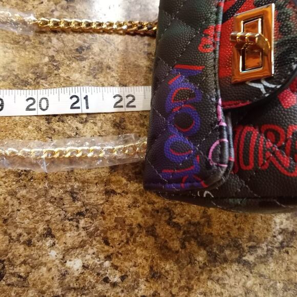 LE MIEL PETA- APPROVED VEGAN CROSS BODY HANDBAG - Picture 12 of 13